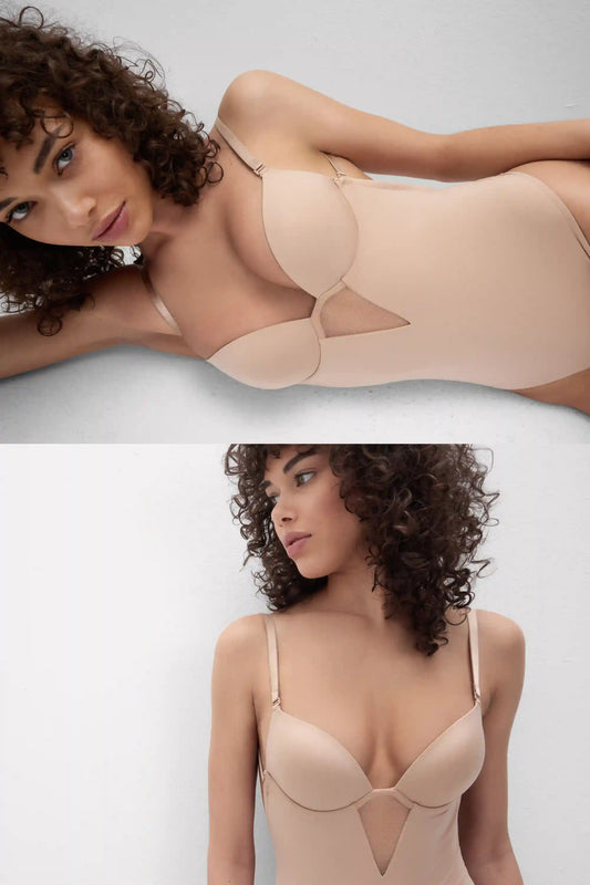 Sexy Back Bodysuit in Ultralight Microfiber
