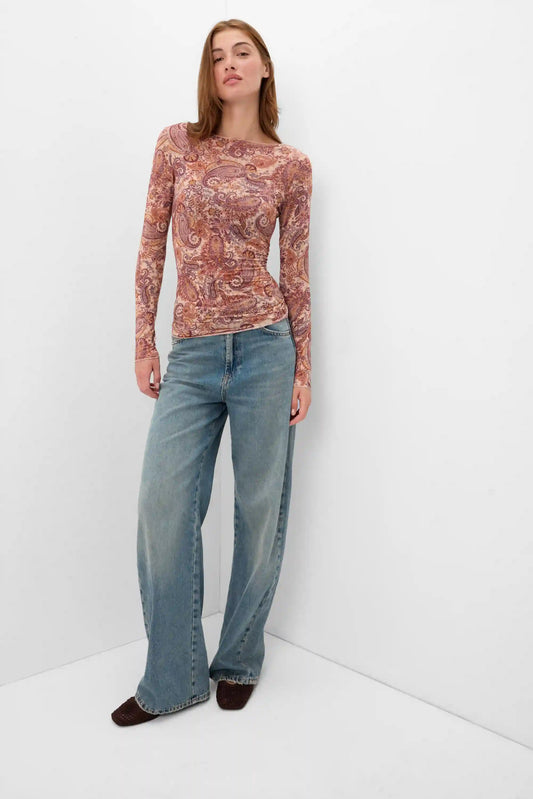 Elevate Your Day Long Sleeve Top in Ultralight with Cashmere