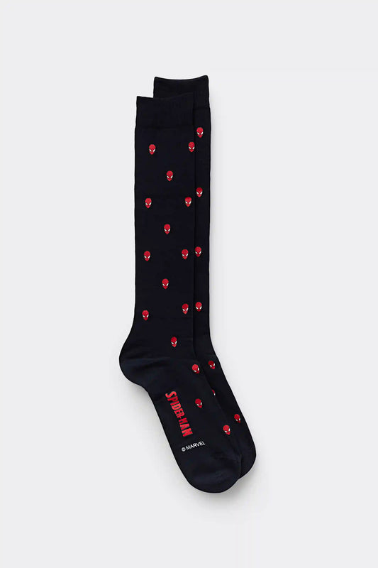 Marvel Spider-Man Soft Cotton Knee Socks