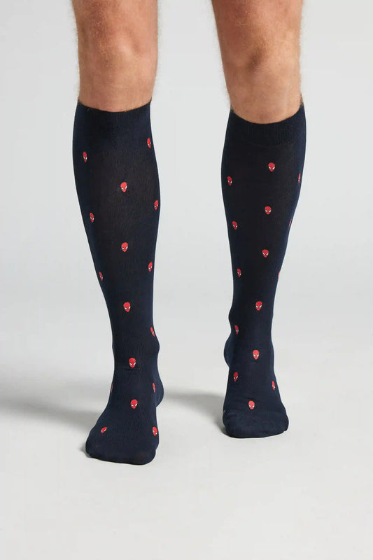 Marvel Spider-Man Soft Cotton Knee Socks