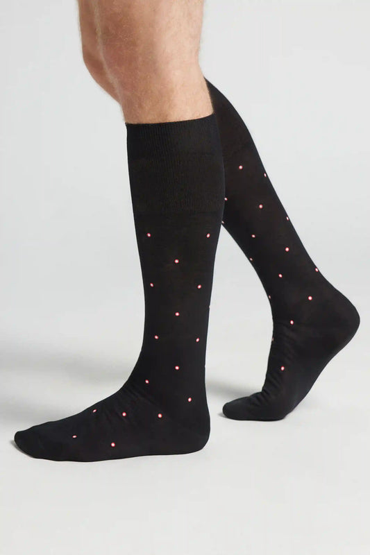 Lisle Cotton Knee Socks