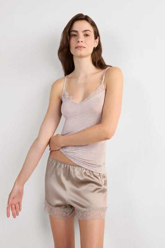 Ultralight with Cashmere and Lace Top