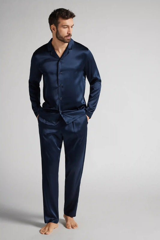 Silk Full Length Pajamas