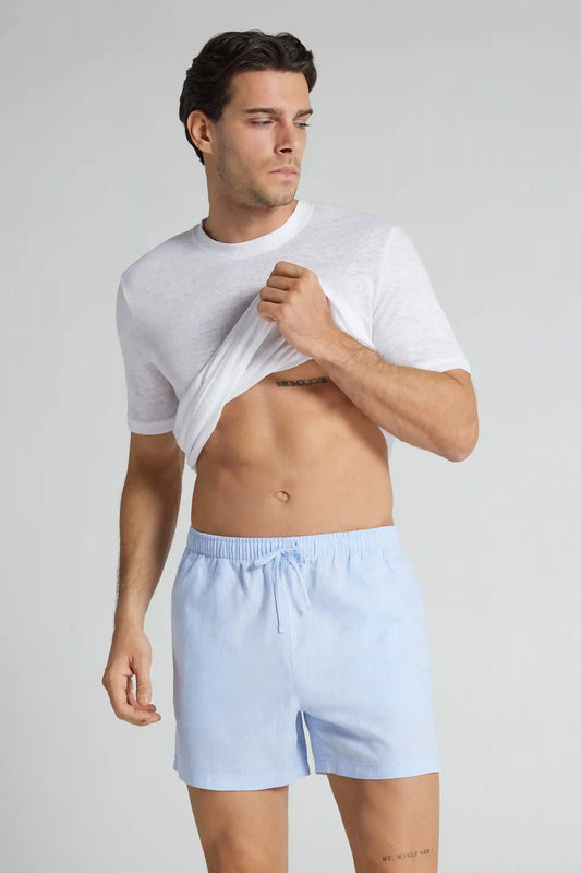 Men’s Linen and Cotton Shorts