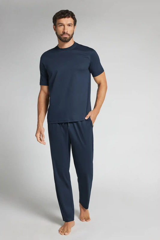 Full Length Pants in Mercerized Cotton filo Premium