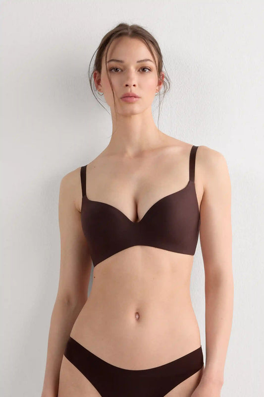 Adele Wireless Boost Triangle Bra in Ultralight Microfiber