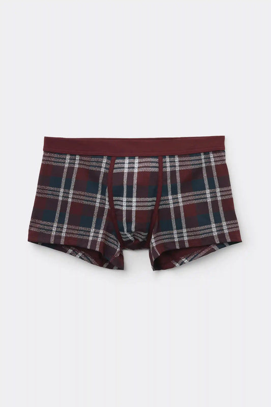 Men’s Tartan Print Superior Cotton Boxers
