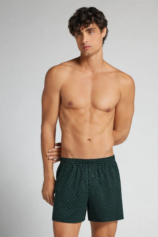 Men’s Wide Fit Mercerized Cotton Boxers filo Premium