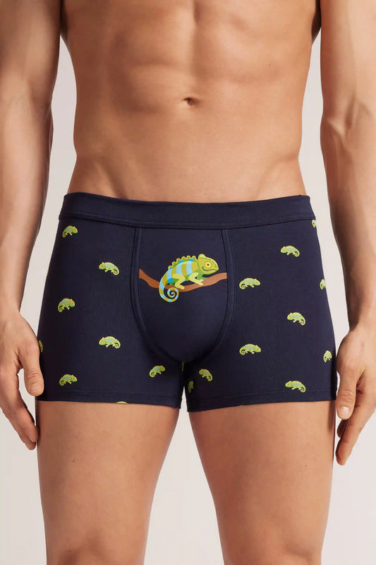 Chameleon Print Superior Cotton Boxers