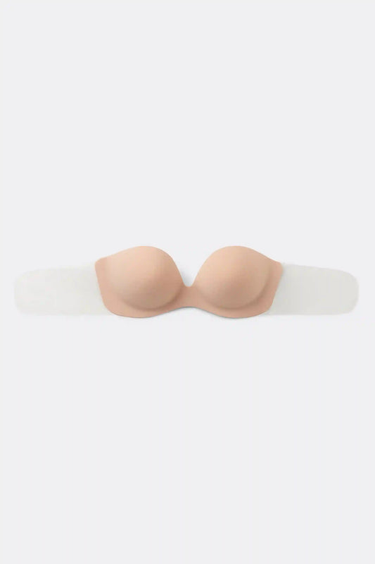 Transparent Back Strapless Bra