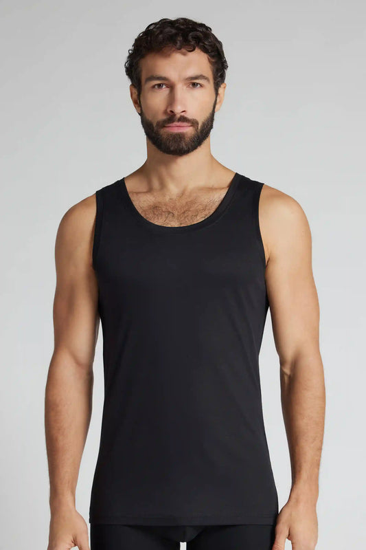 Mercerized Superlight Cotton Vest Top filo Premium