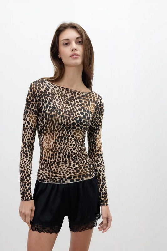 Wildest Dreams Long Sleeve Top in Ultralight with Cashmere