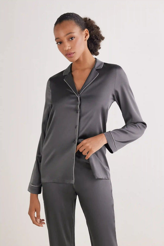 Menswear Cut Silk Jacket