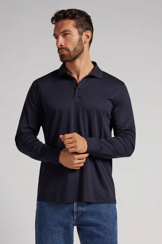 Mercerized Cotton Polo Shirt filo Premium