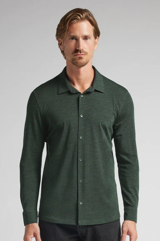 Men’s Merino Wool Long Sleeve Shirt