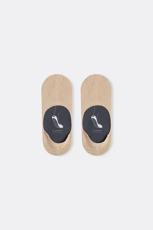Stretch Cotton Footlet Socks