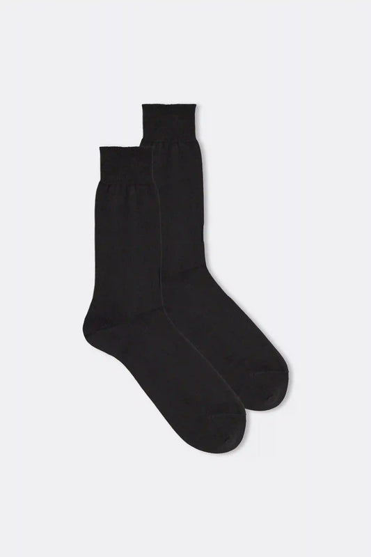 Short Cashmere-Silk-Cotton Socks