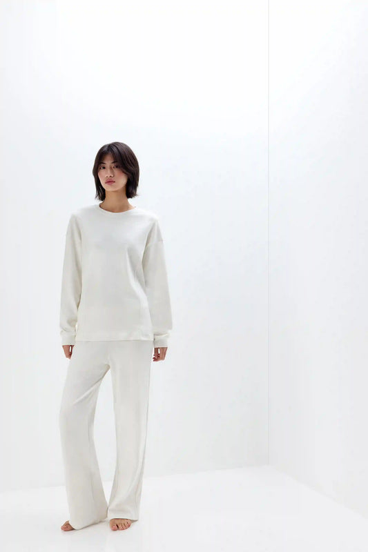 Iconic Moment Full Length Pajamas in Warm Cotton