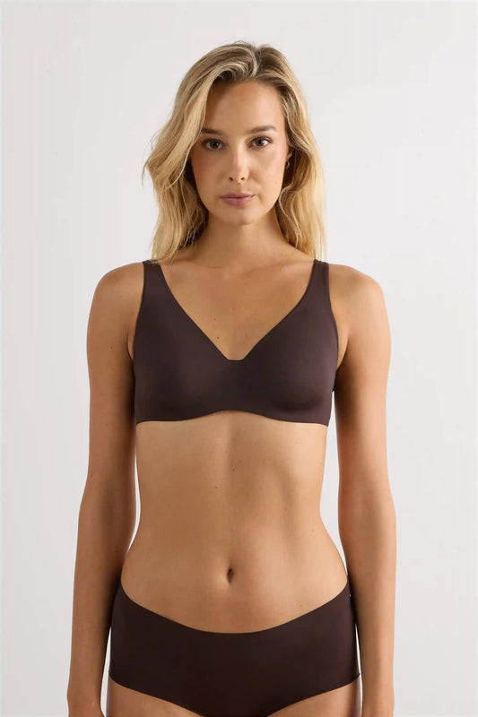 Greta Comfort Lounge Balconette Bra in Ultralight Microfiber