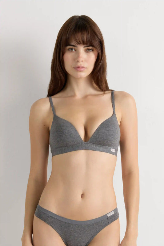 Tiziana Triangle Bra in Cotton