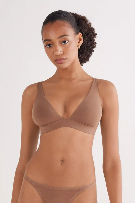 Ultralight Cotton Marica Triangle Bra