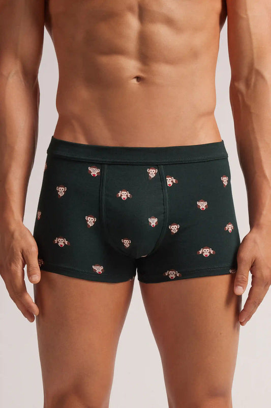 Chimp Print Superior Cotton Boxers