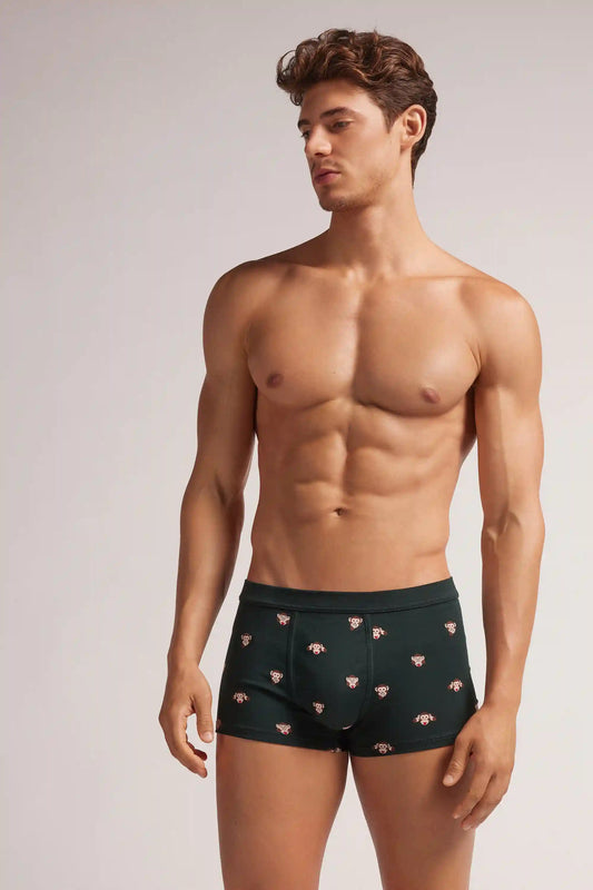 Chimp Print Superior Cotton Boxers