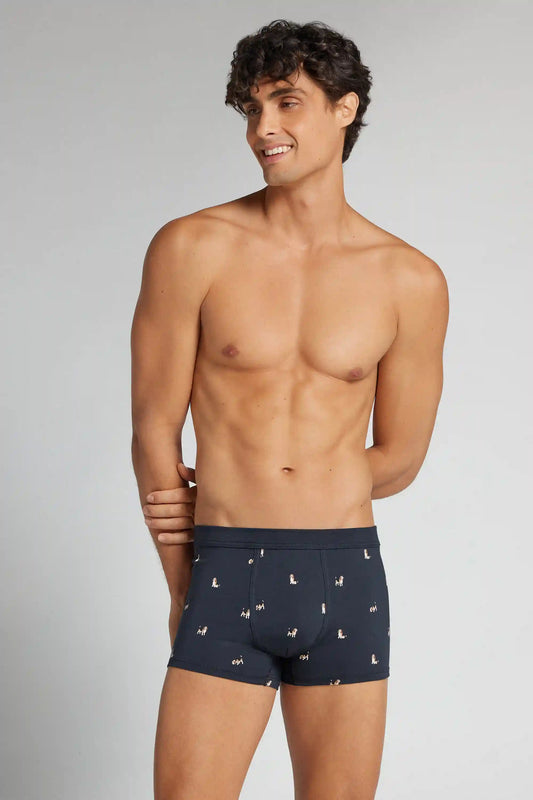 Men’s Beagle Print Superior Cotton Boxers