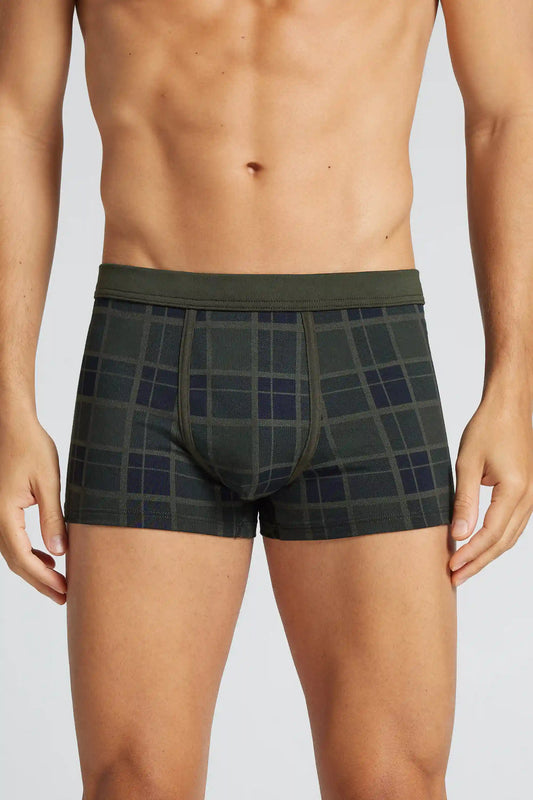 Men’s Tartan Print Superior Cotton Boxers